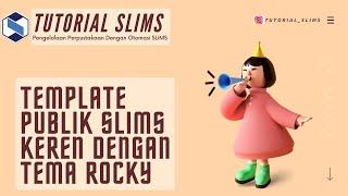 Template Publik SLiMS Keren dengan Tema Rocky