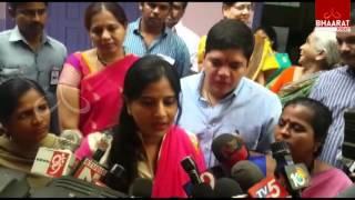 KTR Wife Shailima Casts her Vote in GHMC Election