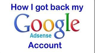 How to enable your disable adsense account Get it back