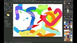 Color erase mode - GIMP Beginners' Guide ep67