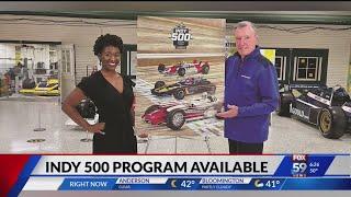 Official program for Indy 500 unveiled