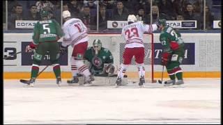 Avtomobilist @ Ak Bars 01/16/2015 Highlights / Ак Барс - Автомобилист 1:3