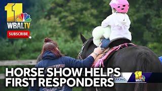 Play day, horse show benefits first responders