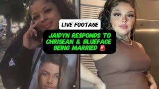 Jaidyn Alexis’s shocking response to Chrisean & Blueface getting married. “LIVE FOOTAGE “Karlissa ?