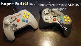 Super Pad 64 plus - The controller that tried hard but failed