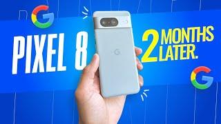 Pixel 8 Review: 2 Months Later! (Battery & Camera Test)