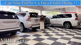 Giá Bán Xe Ôtô Cũ Điều Chỉnh tại VHB Auto | P3 Tháng 11-2024