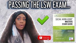 WATCH THIS IF YOUR TAKING THE LSW EXAM | LSW EXAM PREP