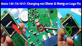 Nokia 130 (TA-1017) Charging not Show and Hang on Logo Problem Solution