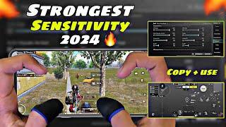 NEW UPDATE 3.4BEST SENSITIVITY CODE + CONTROL SETTINGS BGMI/PUBG MOBILE