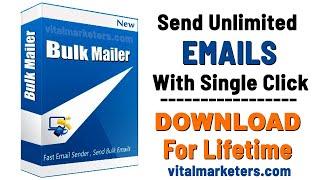 Send Bulk Emails for FREE | Download For Lifetime | How To Use Bulk Mailer Pro | Bulk Email Sender