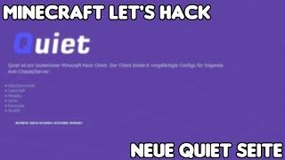 Neue Quiet Client Seite | Minecraft Let's Hack | Free Minecraft Hack Client