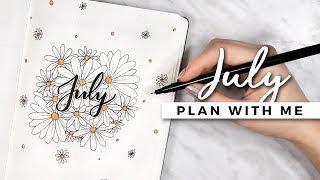 PLAN WITH ME | July 2017 Bullet Journal Setup