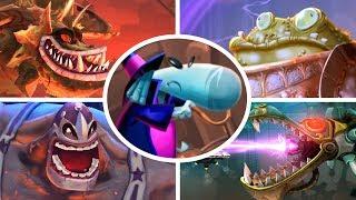 Rayman Legends - All Bosses  (No Damage)