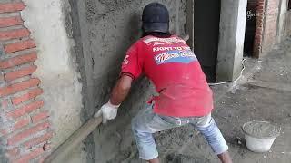 How to plaster a wall, a beginners guide