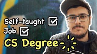 Self Taught Dev With A Job And Without A Degree