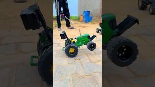 John Deere stunt mode  gone wrong 