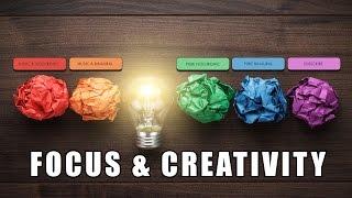 Focus & Creativity - Creative Thinking, Visualisation & Problem Solving - Binaural Beats & Iso Tones