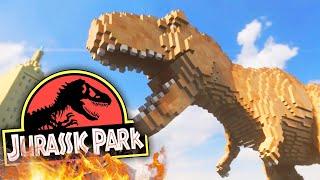 DINOSAURS ATTACK AT JURASSIC PARK! - Teardown Mods Gameplay