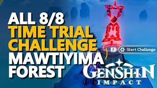 Mawtiyima Forest Time Trial Challenge Genshin Impact All 8/8