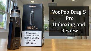 VooPoo Drag S Pro Unboxing & Review