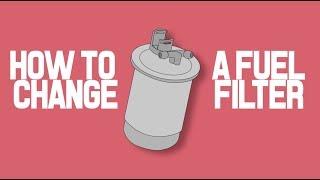 How to change a fuel filter TDI Diesel Engine