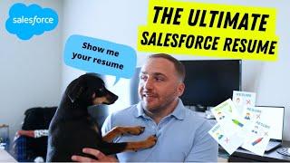 THE ULTIMATE SALESFORCE RESUME (2022)