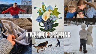 Knitting Love Into Every Stitch - Handmade Wedding Details, A New Puppy & Cozy Knitted Sheep