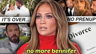 JLo is DONE with Ben Affleck...(they're getting divorced)