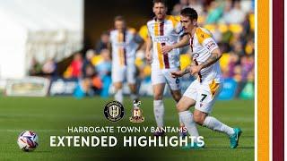 EXTENDED HIGHLIGHTS: Harrogate Town v Bradford City