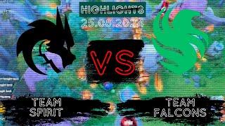 🟥НЕИСТОВАЯ ЗАРУБА В ГРАНД-ФИНАЛЕ | Team Spirit vs Team Falcons FISSURE Universe: E3 | 25.08.2024