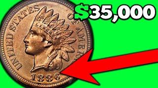 RARE 1886 Indian Head Penny Error Coins Worth Money! Coin Prices!