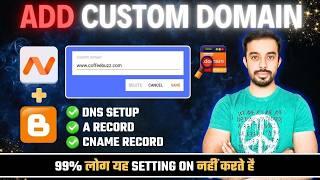 How to Add Custom Domain in Blogger | How to Setup Custom Domain on Blogger | Namecheap Domain