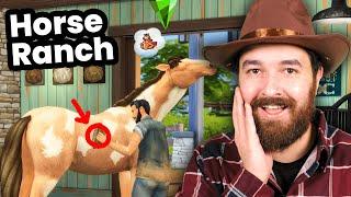 I am heading to the ranch! The Sims 4 Horse Ranch!