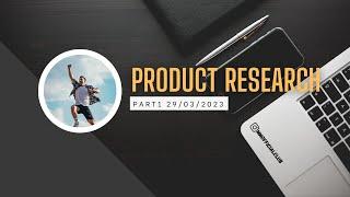 Product Research Part 1 COD Maroc 2023 البحت عن منتج رابح