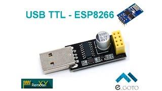 USB TTL to ESP8266-01