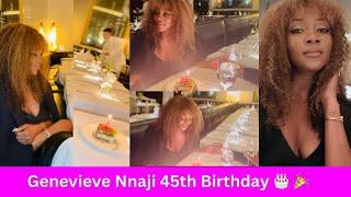 Genevieve Nnaji Shares 45th Birthday Celebration Videos & Pictures