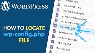 WordPress: How to Find 'wp-config.php' File via cPanel's File Manager