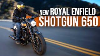 Royal Enfield Shotgun 650 review - new A2 cruiser tested in Los Angeles