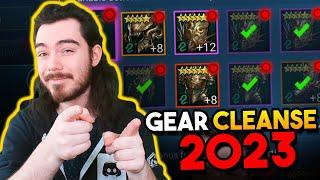 My GEAR CLEANSE Strat for 2023! | Raid: Shadow Legends