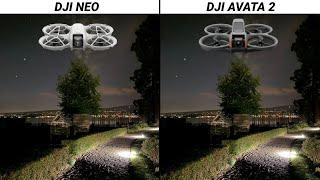 DJI Neo vs DJI Avata 2 Camera Test Comparison