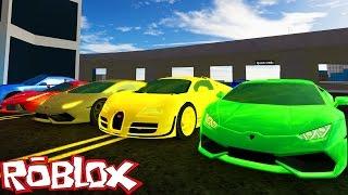 Roblox Adventures / Vehicle Simulator / FASTEST & MOST EXPENSIVE CARS IN THE WORLD!