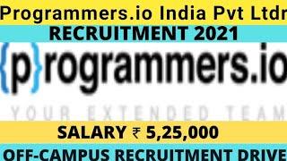 Online Programming Job on IBMi || Programmers.io India Pvt Ltdr || Diploma / BCA / MCA / B.E./B.Tech