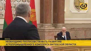 Лукашенко жестко высказался о долгах и дисциплине в АПК Витебской области