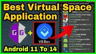 Install V8BOX Virtual Space Application For Android 13 and 14 !! Step by Step Tutorial