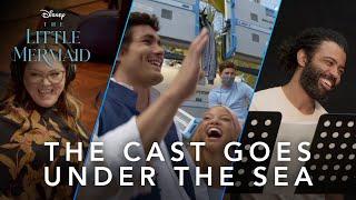 The Little Mermaid | The Cast Goes Under The Sea