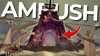 Setting Up The PERFECT Ambush At Reaper's Hideout! (Almost) - Sea of Thieves