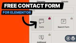 How To Add a Contact Form to the Free version of Elementor