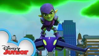 Gobby’s Green Clouds Attack I Marvel’s Spidey and his Amazing Friends I @disneyjunior