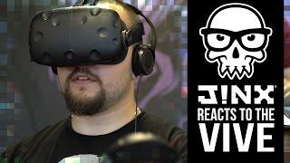 J!NX Reacts to the HTC Vive VR